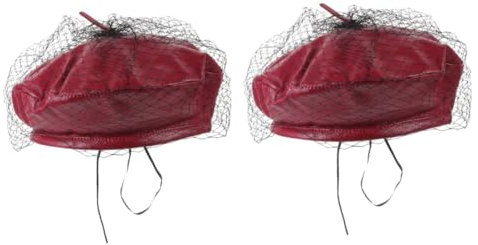 Homoyoyo en Cuir PU pour Femmes - Chapeau Rétro Français Style Vintage - Casquette Décontractée Accessoire Élégant pour Artistes Et