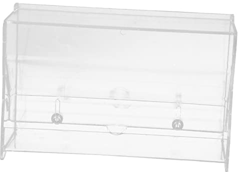 JOINPAYA Récipient Automatique pour Nourriture De Poules Et Perroquets Distributeur Pratique Et Design Compact pour Ferme Transparent Moyenne