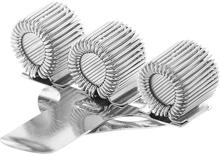 Janrax Triple Hole Metal Pen Holder With Pocket Clip - Doctors, Nurse, Uniform etc