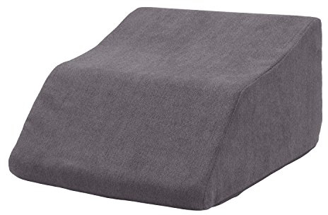 tempracell Venenkissen, Venenkeil, Beinhochlagerung – ergonomisch, orthopädisch unterstützende Wellenform, bei schweren Beinen - Beinkissen aus Schaumstoff (1 = 60 x 45 x 34 cm, grau)