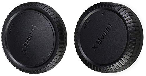 JJC Tapa de Cuerpo + Tapa del Objetivo de Cámara para Fujifilm X & Fujifilm X Mount Objetivo (Conjunto de 1)