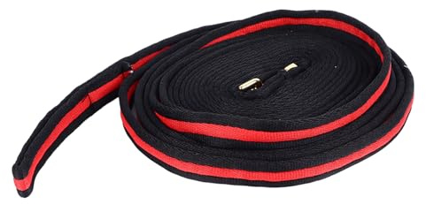 Akozon Línea de Estocada con Broche, Cuerda de Entrenamiento de Alta Resistencia para Caballos, Control y Uso Diario, 8,7 Yardas, Deportes Ecuestres