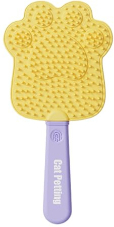 Depilatore per gatti - Spazzola a doppia faccia 19x9x1 cm, strumento per la toelettatura e il massaggio degli animali domestici per la dei cani, prodotti per la pulizia di mobili, divani, tappeti