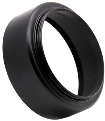 Lodoot Pare-soleil d'objectif en métal 48 mm compatible avec appareil photo QL17GIII 48 mm Filetage de filtre pour un rangement facile