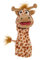 Living Puppets Quasselwurm Giraffe aus Stoff in der Größe 39cm, W573 Gelb