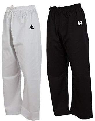 Spirit Separate Cotton Karate Trousers (White, 4/170cm)