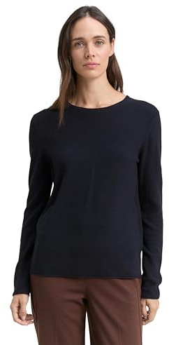 TOM TAILOR Pull Tricoté En Coton Bio Femme