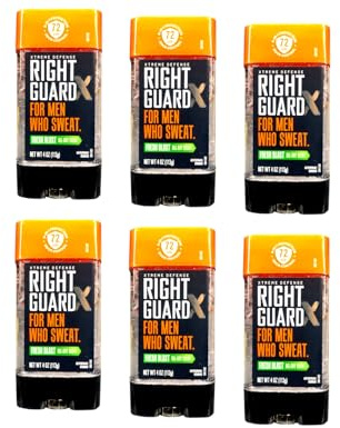 Right Guard Total Defense 5 Power Gel Antiperspirant & Deodorant Fresh Blast 110 g (paket med 6)