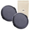 X2 52 mm Conjunto de 2 Tapa Plana Tapa de la Lente Delantera de la Tapa para el diámetro Objetivo 52 mm Compatible Todas Las Marcas