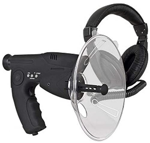 BJYX Micrófono Direccional Parabólico, Monocular X8 Veces De Larga Distancia, Sonido del Amplificador espía oído de Largo Alcance Dispositivo para telescopio de Escucha de pájaros