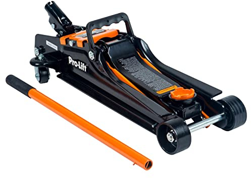 Pro-LifT PL2920 Cric de Sol hydraulique de Voiture avec capacité de 1,8 tonnes pour Maison, Garage, Magasin
