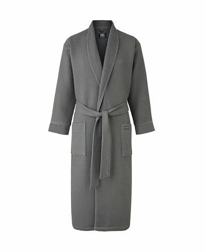 Men's Lightweight Soft 100% Cotton Waffle Dressing Gown | Nightwear, Bathrobe, Spa Robe, Premium Quality