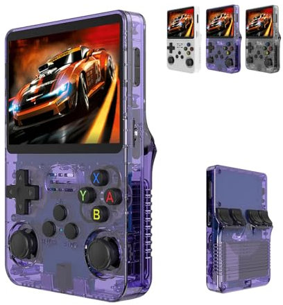 Keyboy--2024 New Keyboy Game Console,consola de juegos retro 20000 juegos,3.5in Hd Portable Game Console Wireless Revisiting Classics,Re-Live The Golden Era of 2000s Gaming (Purple,128G)