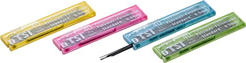 TSI 37400 Bleistiftminen 0,5mm 40er Packung, HB, 60mm