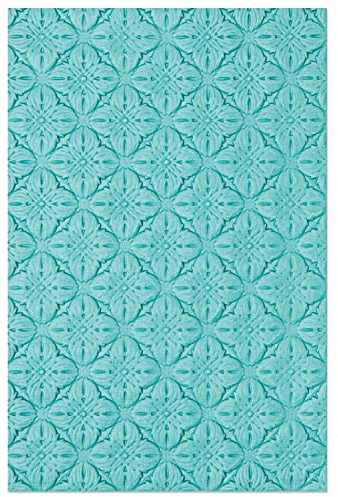 3-D texturerade intryck präglingsmapp blommiga kuddar