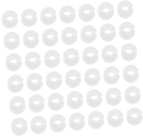 Amosfun 100piezas Conectores De Muebles Preinsertados De Nailon Tuercas Para Herrajes De Conexión De Muebles Uso Para Ensamblaje De