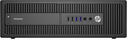HP EliteDesk 800 G2 3,2 GHz 6ª generación de procesadores Intel Core i5 6500 Negro SFF PC - Ordenador de sobremesa (8 GB, 1000 GB, DVD Super Multi, Windows 11 Pro) (Reacondicionado) (Sin Periféricos)