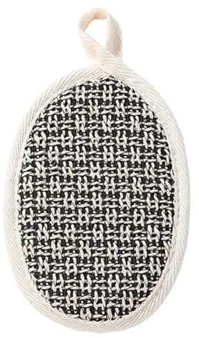 BIGULA Éponges exfoliantes en luffa gommages pour Le Visage et Le Corps pour la Douche et Le Bain tampons nettoyants manuels pour Le Visage pour Femmes et Hommes Cadeaux