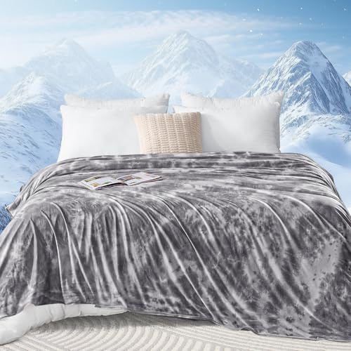 inhand Kühldecke 200 x 220 cm–Selbstkühlende Sommerdecke,Kühldecken zum Schlafen,leichte dünne Kühlende Decke für Mensch und Hund, weiche Kältedecke für Bett, Sofa & Reisedecke, Grau