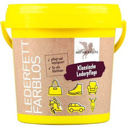 B & E läderfett färglöst, 5 liter