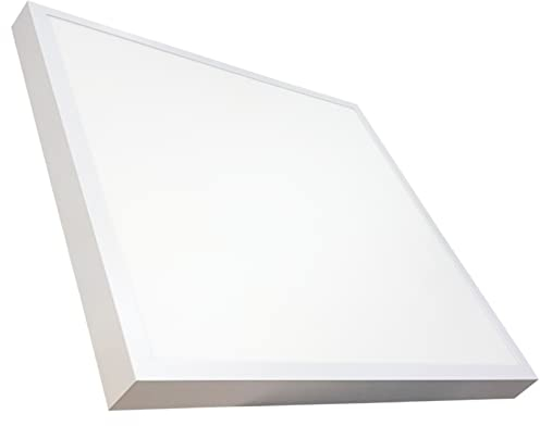 LED ATOMANT Quadatisch LED Oberfläche Deckenleucht 60x60cm 48W, CCT (Farbwahlschalter Warmweiß, Neutralweiß oder Kaltweiß), 5500 Lumen, Inklusive Treiber