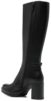 Nero Giardini I514855D Stivali Donna in Pelle - Nero 35 EU