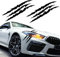 Adesivo per Auto Graffi Artigli, 2 Pezzi Adesivi per Auto a Forma di Graffi Nero Adesivo Mostro Artigli Segni Adesivi Auto Tuning Strisce Decorative per Auto (Nero)