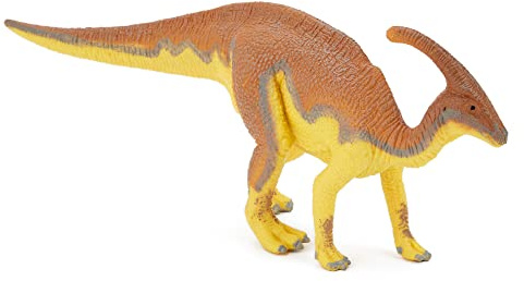 Zappi Co Bambini Parasaurolophus Dinosauro Giocattolo (lunghezza 19 cm) Collezione di dinosauri realistici e dettagliati per bambini - Figure d'azione per il gioco e l'apprendimento