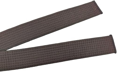 Pandiui23 Professionell Taekwondo Karate Judo dubbel wrap kampsport rand bälte sportbälte (1, brun, 2,8 M)