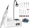 Nagelfräser für Gelnägel 35000 U/Min,YaFex 11 in 1 Elektrische Nagelfräser Professionelle mit Nagelfräser Aufsätze,Nagelfeile Maniküre Pediküre Set mit LED Lampe
