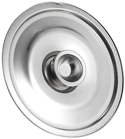 VINTORKY Stainless Steel Pot Lid 16cm Sturdy Seasoning Pot Cover Kitchen Gadget for Household Cooking