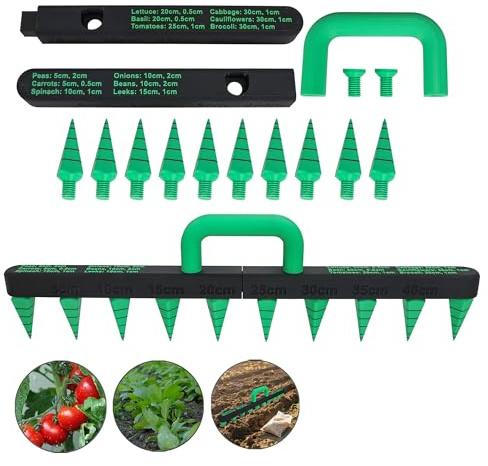 Seed Spreader Tool - Adjustable Detachable Seed Spacer, Seed Planter Tool
