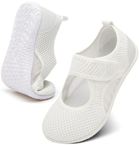 Spesoul Water Shoes for Women Men Barefoot Swim Shoes Aqua Socks Summer Sandals Breathable Quick Dry Lightweight Wide for Beach River Travel Elderly Swollen Feet 8.5-9.5 Women/7-7.5 Men