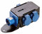 as - Schwabe MIXO-Stromverteiler Camping - Campingadapter - Mobiler Stromverteiler - hochbruchfest - CEE Stecker (230V/16A/3-polig), 3x Schutzkontaktsteckdosen - bis 16A/3,5kW - IP44, 60498