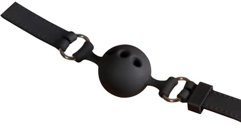 Bad Kitty Mundknebel - verführerischer Gag-Ball für Frauen und Männer, softe Mundfessel mit verstellbaren Riemen und Luftlöchern