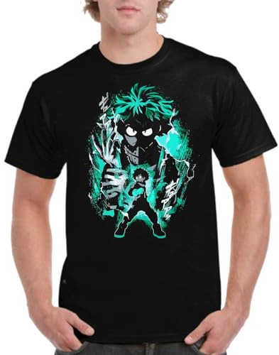 the Fan Tee Camiseta de Hombre My Hero Academia Deku Plus Ultra Boku no Hero Anime Manga 006 M