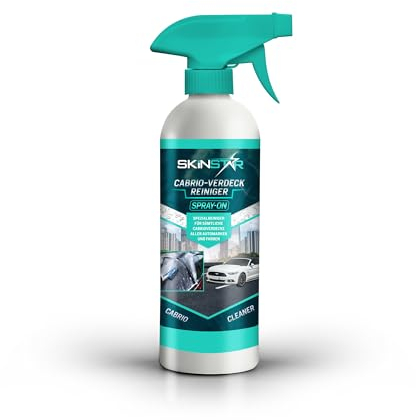SkinStar Cabrio-Verdeck Reiniger 500ml Schmutz Reinigungsspray Cabrio Cleaner