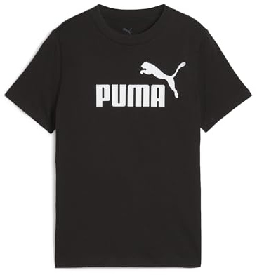 PUMA Mädchen ESS No. 1 Logo Tee G T-Shirts, PUMA Black, 152