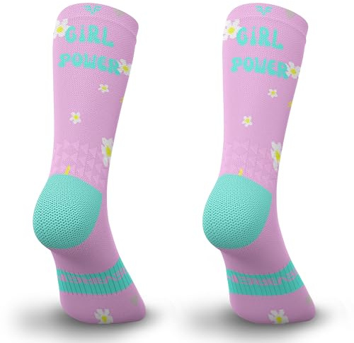 IRREVERENT Chaussettes de Sport Compressives et Hautes pour Running, Crossfit, Cyclisme, Padel, Basket