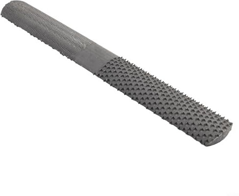 Lima de carpintería de acero al carbono 4 en 1, escofina de 8 pulgadas para diversas necesidades de pulido en madera y manualidades de plástico
