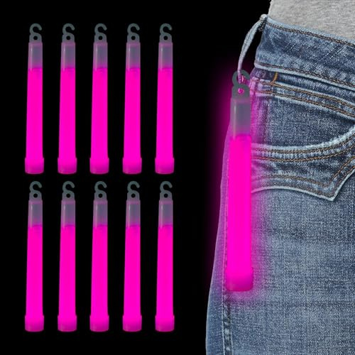 Genérico Palos luminosos, bastones luminosos | Bastones ultrabrillantes - Bolsas de ligeras de larga duración, barras luminosas intermitentes para niños y adultos