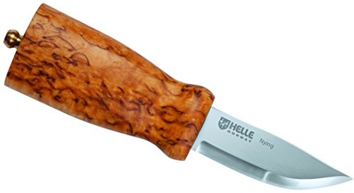 Helle Messer Helle Outdoormesser, Modell 4 Fjellkniven, Dreilag, Holz, 16.5 cm, 1010252010