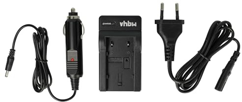 vhbw Ladegerät kompatibel mit JVC GZ-MS90, GZ-MS90EU, GZ-MS95, GZ-MS95EU Kamera Camcorder Action Cam-Akku - Ladeschale