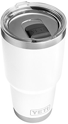 YETI Rambler 30 oz Stainless Steel Vacuum Insulated Tumbler w/MagSlider Lid, White