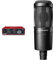 Focusrite Scarlett Solo 3rd Gen USB Audio Interface & Audio-Technica AT2020 Cardioid Condenser Microphone