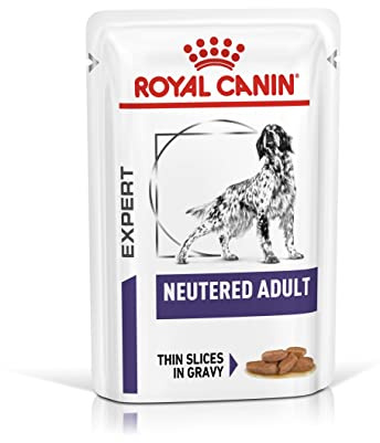 Royal Canin Expert NEUTERED Adult | 12 x 100 g | Nourriture Humide pour Chiens | Spécialement conçu pour Les Chiens castrés | Peut Aider à Maintenir Le Poids et à favoriser la Croissance des Poils