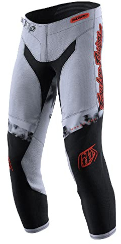 Troy Lee Designs Offroad Motocross Dirt Bike ATV Motorcycle Powersports Racing Pants for Boys Girls, Youth GP (Astro Light Gray/Orange, 24)