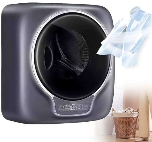 Minitvättmaskiner, 3 kg minitvättmaskin och torktumlare, helautomatisk frontmatad kompakt minitvättmaskin för sovsal i reselägenheter