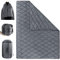 1TG Tactical 4-in-1 Wearable Camping Blanket, Lightweight Waterproof Thermal Camping Quilt with Snap Buttons,Packable for Hiking, Backpacking, Summer Nights & Winter with Carry Bag- Machine Washable
