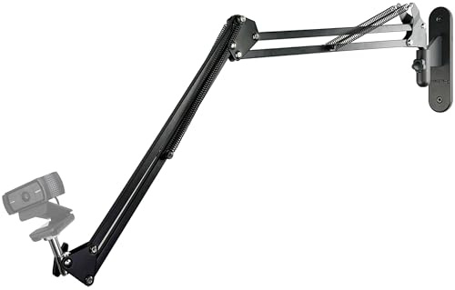 AYIZON Support mural amélioré pour webcam Logitech C920 C922 C930 StreamCam C925e C615, MX Brio, Brio 4K, Brio 500